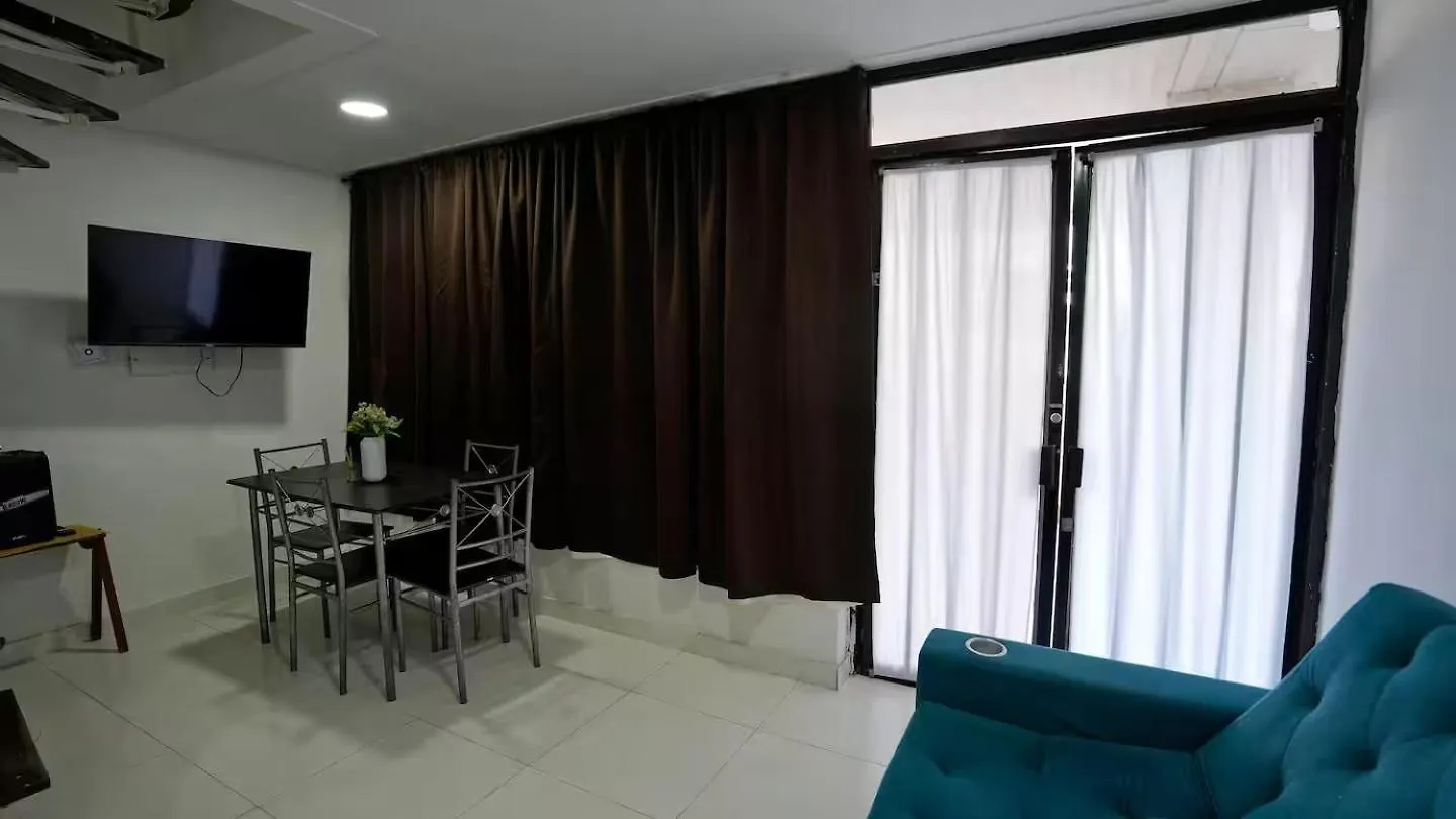Mr1-5 Apartamento Acogedor Frente Al Lago Con Aire Acondicionado Y Wifi Cartagena Lägenhet